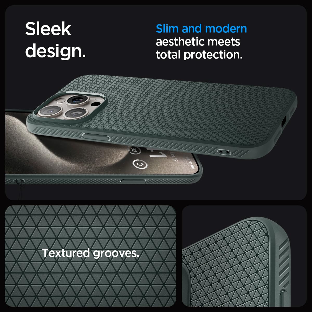Liquid Air Back Cover Case Compatible with iPhone