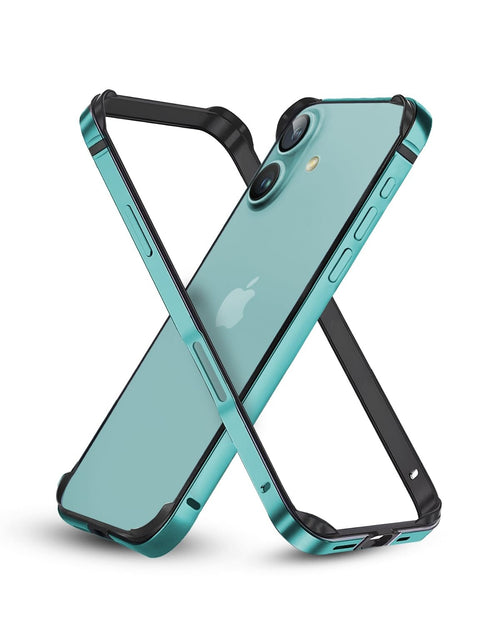 Aluminum Bumper Mag-Safe Wireless Charging Case For iPhone