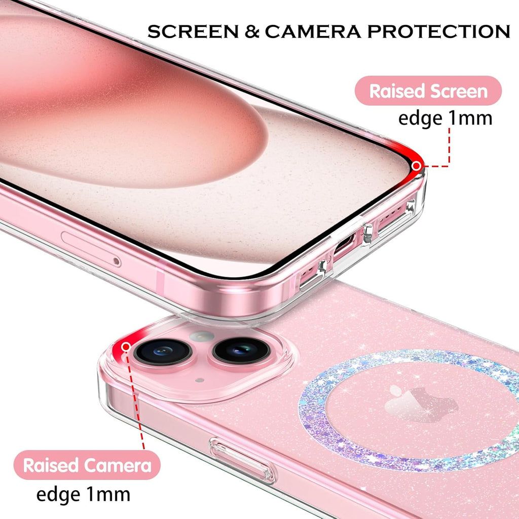 Magsafe Sparkling Design Slim Anti-Fingerprint for iPhone