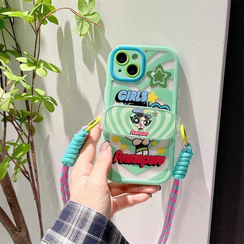 Power Puff Girls Lanyard Case