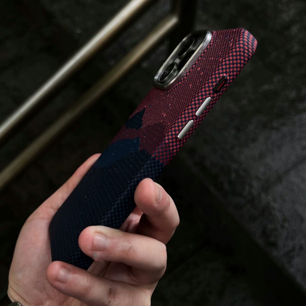 Alpine Luminate Kevlar Textured Case For iPhone