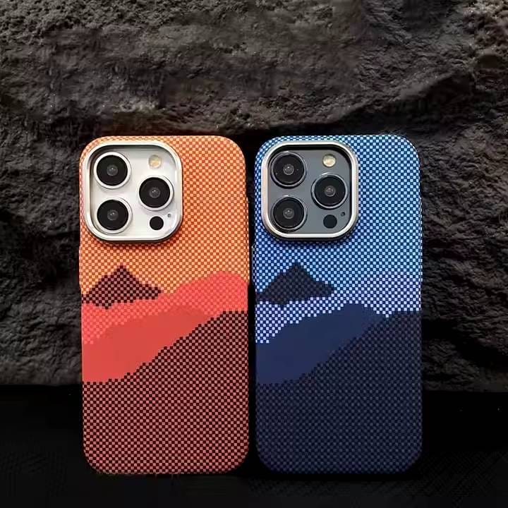 Alpine Luminate Kevlar Textured Case For iPhone