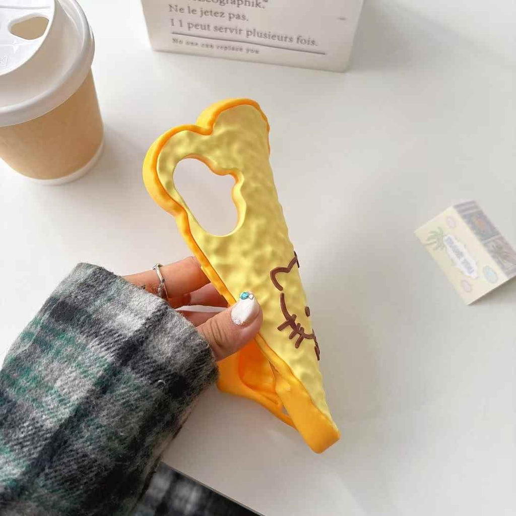 Kitty Bread Silicon Case For iPhone