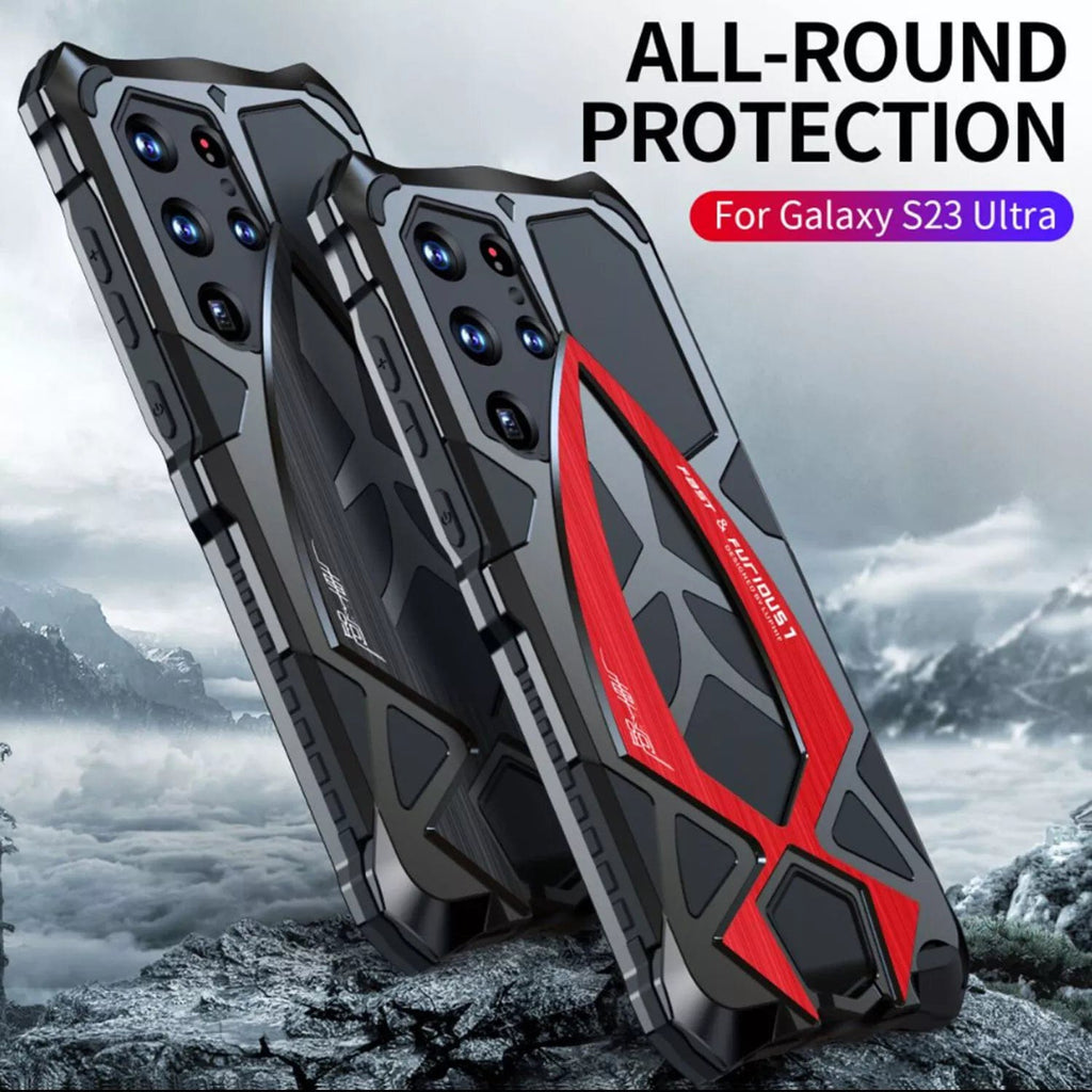 Armor Heavy Duty Shockproof Metal Case - Samsung