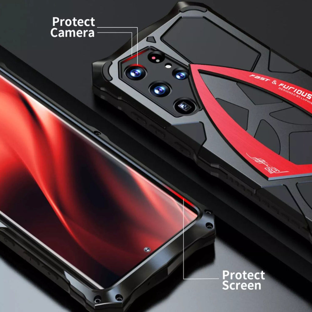 Armor Heavy Duty Shockproof Metal Case - Samsung