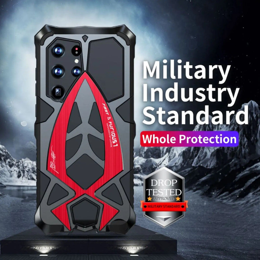 Armor Heavy Duty Shockproof Metal Case - Samsung