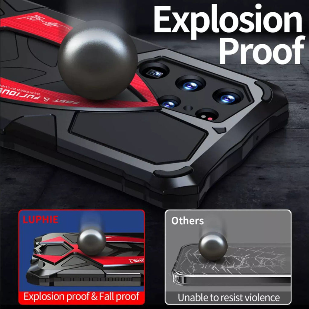 Armor Heavy Duty Shockproof Metal Case - Samsung
