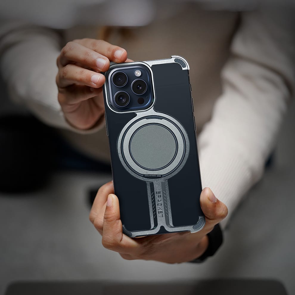 Shockproof Aluminum Frameless Ring Metal Case For iPhone