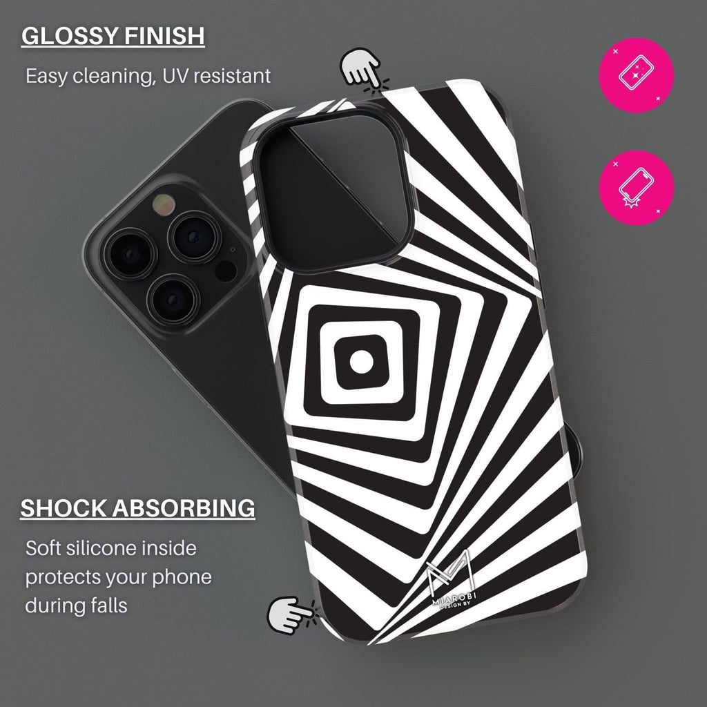Black & White Harmony Case For iPhone