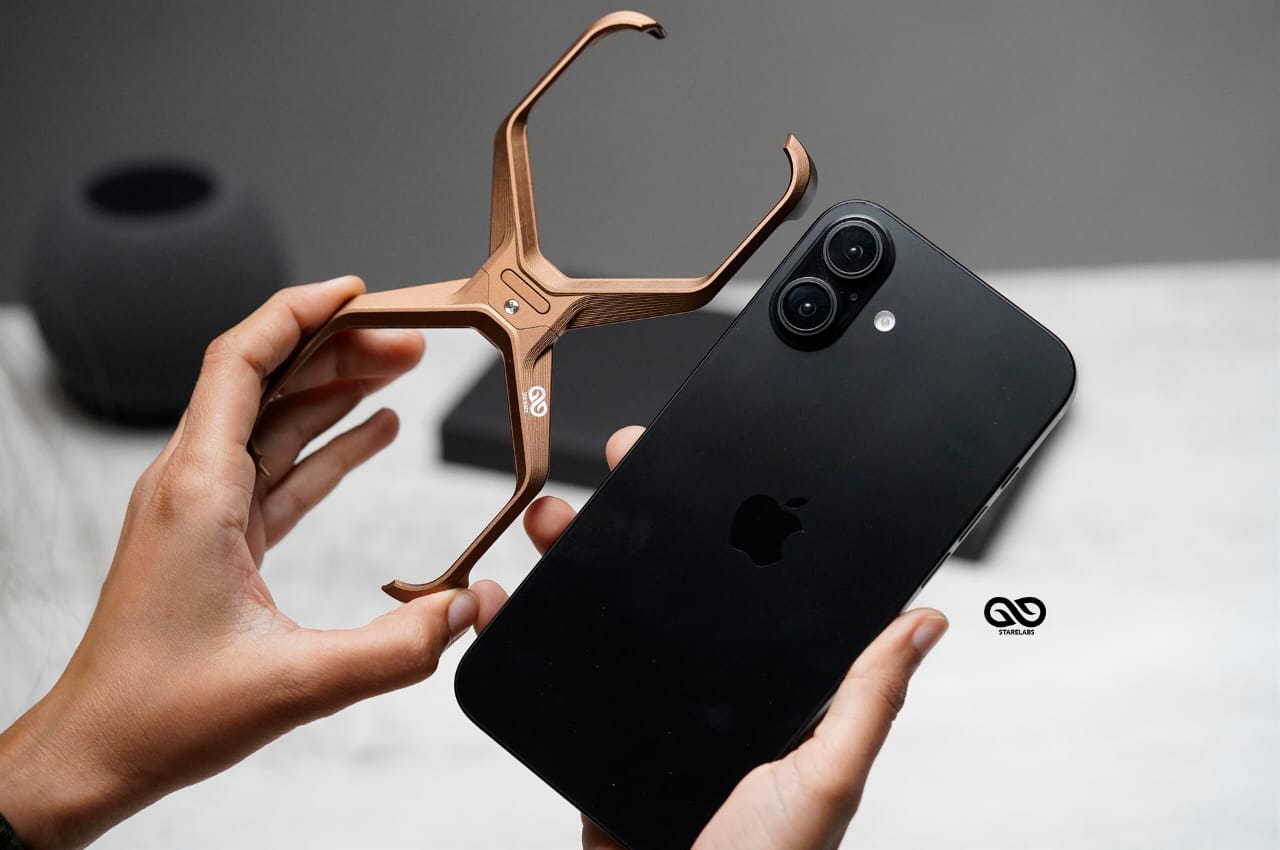 Anti-Fingerprint Titanium XBumper Metal Case for iPhone