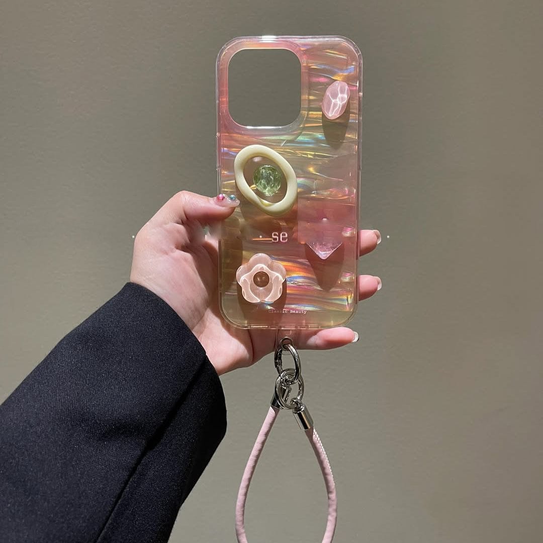 Crystal Whirl Case For iPhone