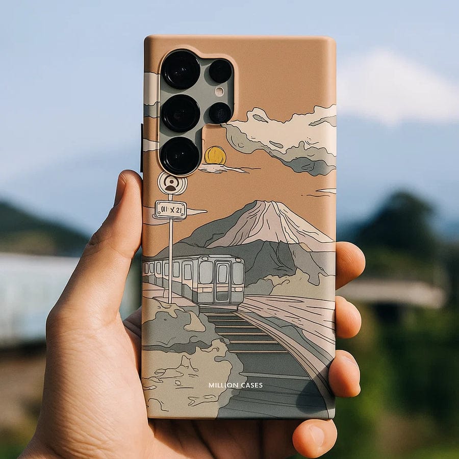 Rolling Hills Train Journey Case - Samsung