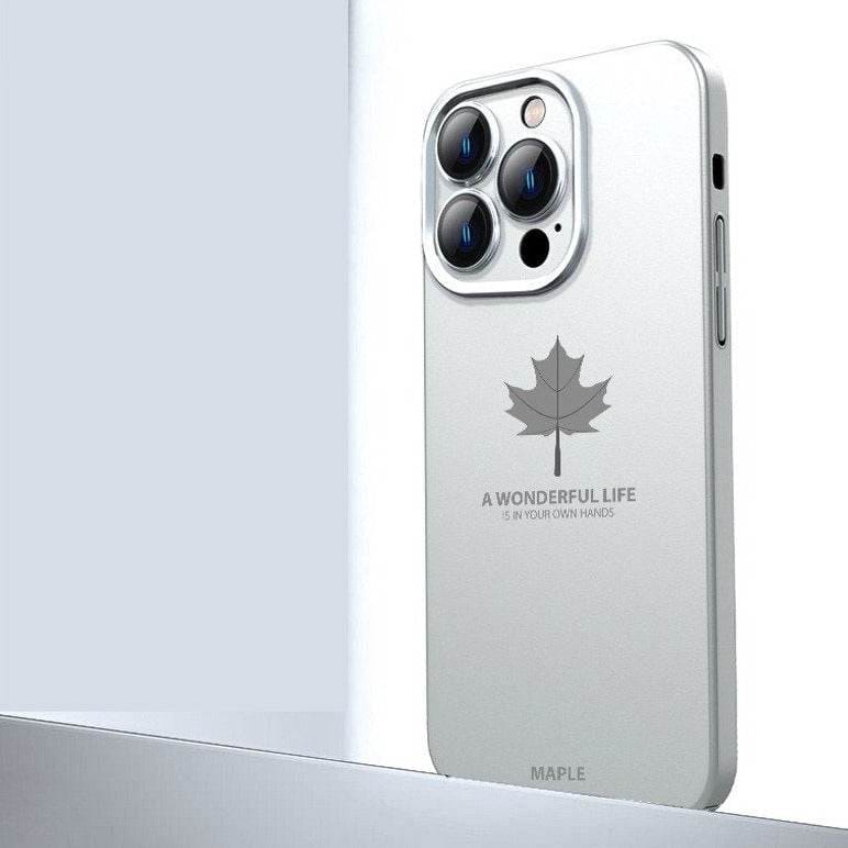 Autumn Radiance Maple Leaf Matte Case - iPhone