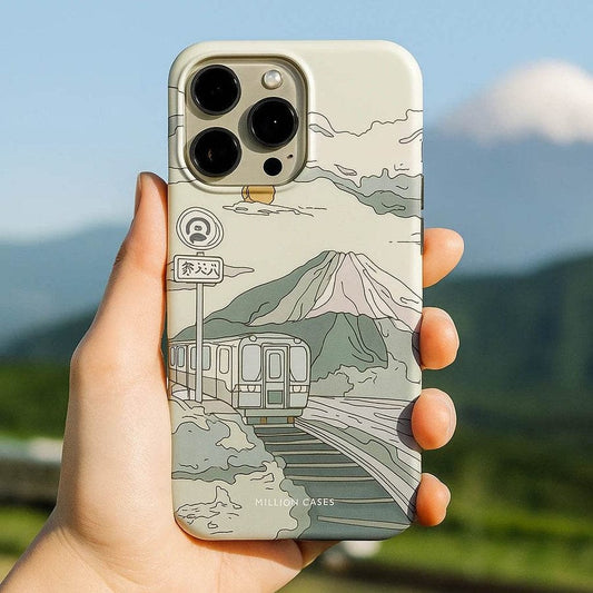 Rolling Hills Train Journey Case - iPhone
