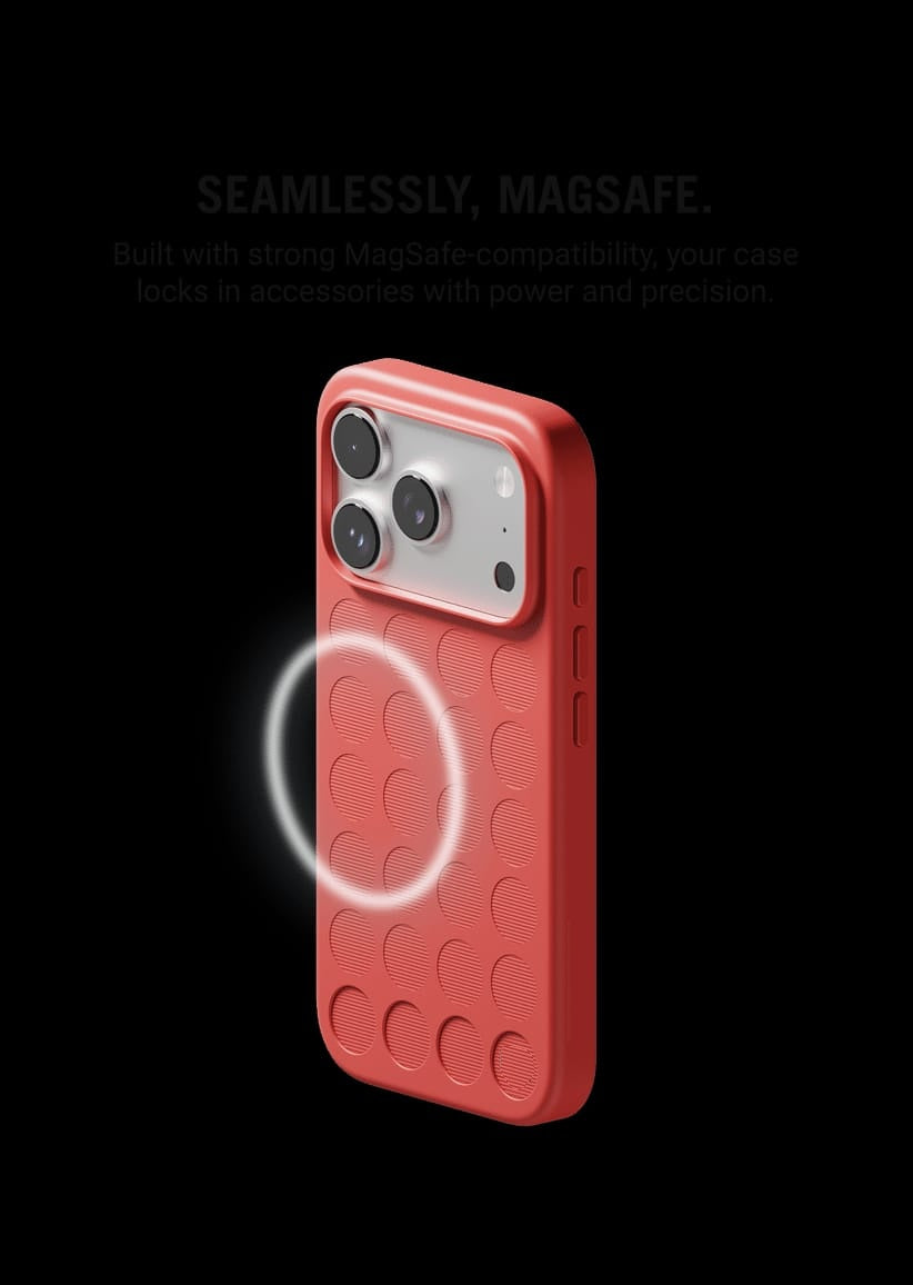 Coral Stack Signature Phone Case Cover for iPhone