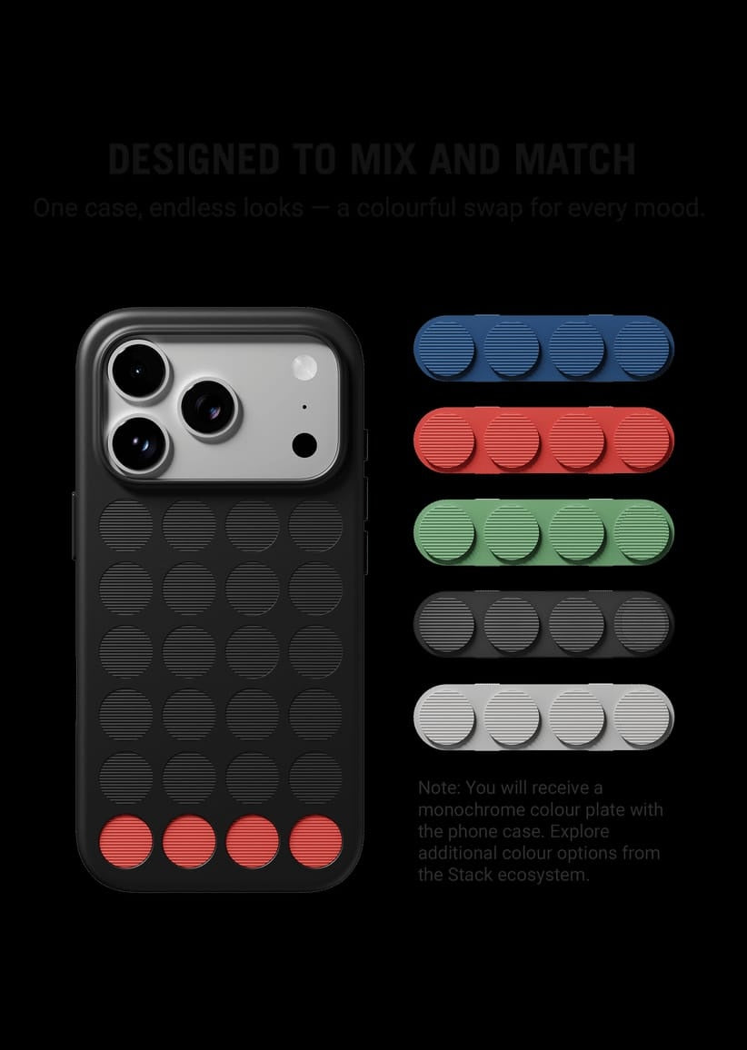 Coral Stack Signature Phone Case Cover for iPhone