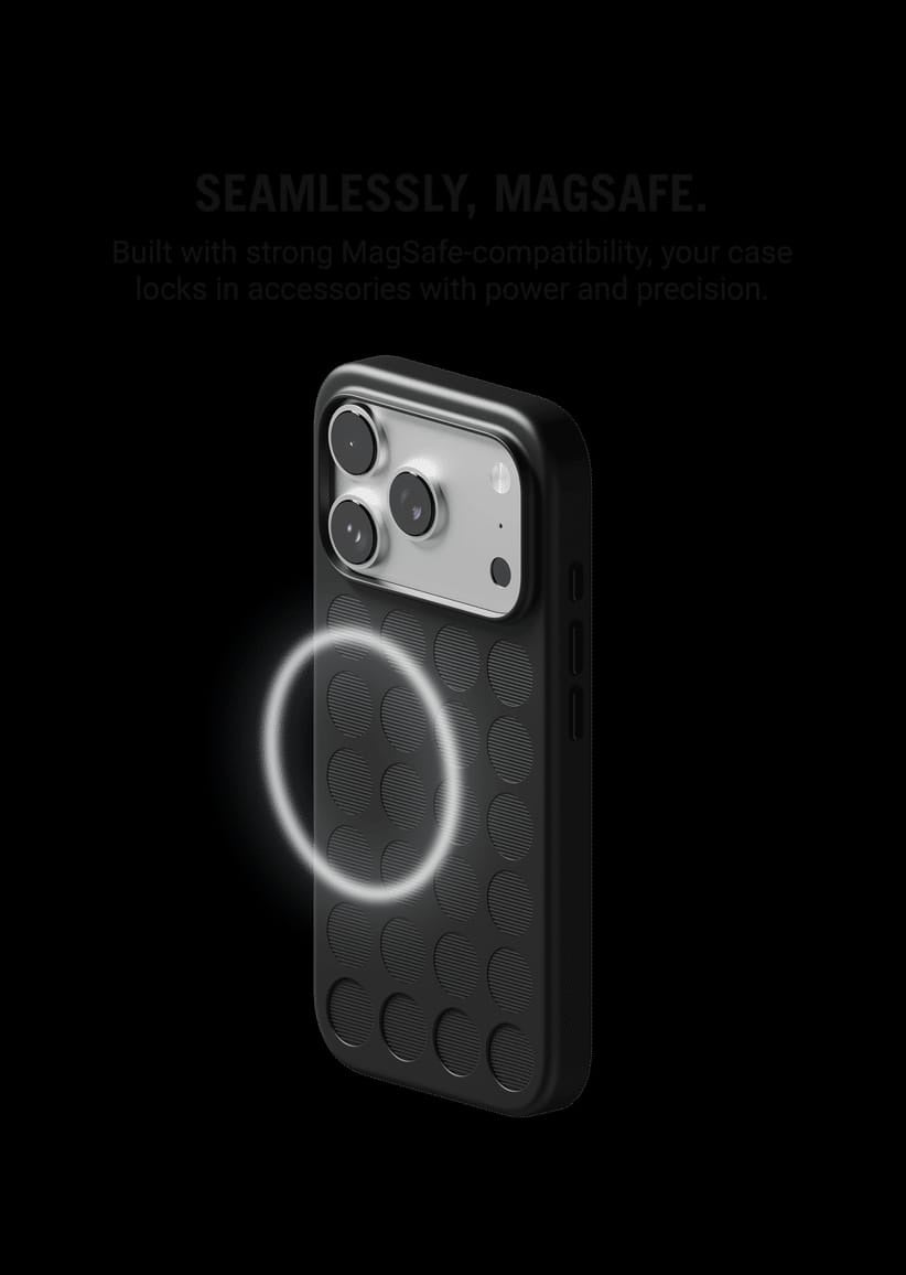 Coral Stack Signature Phone Case Cover for iPhone