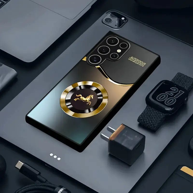 Golden Crown Reins Case For Samsung