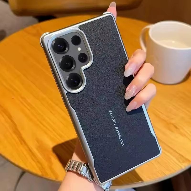 Imperial Shield Leather Case For Samsung