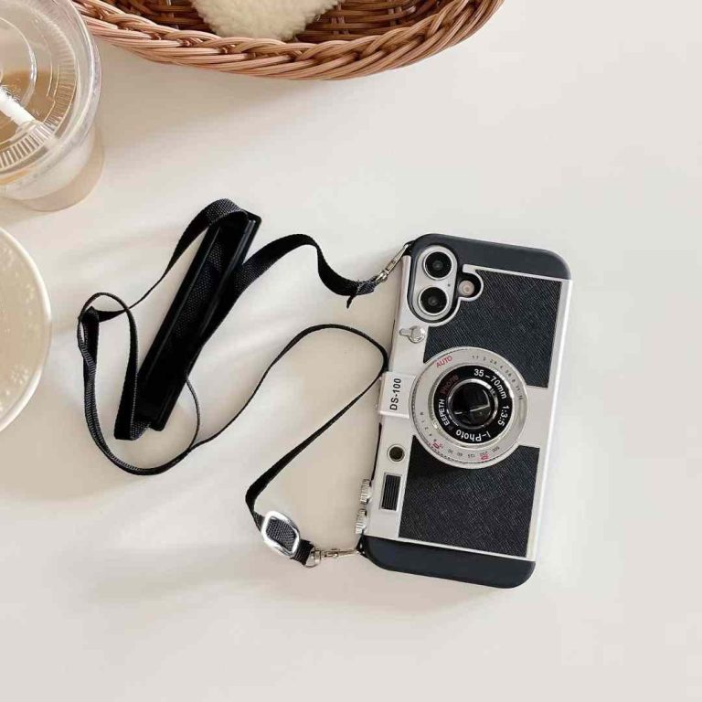 Retro Camera Phone Mobile Case For iPhone