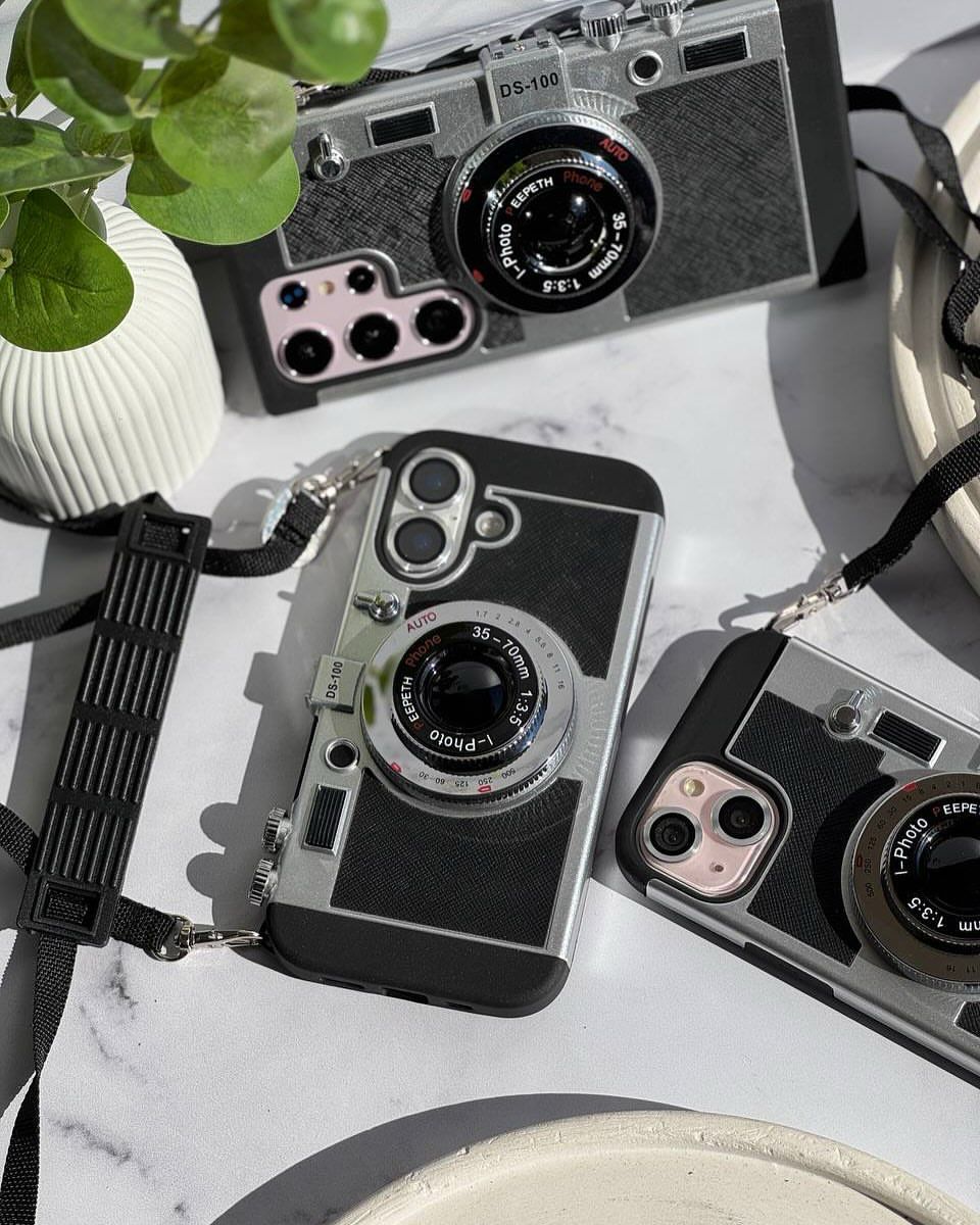 Retro Camera Phone Mobile Case For iPhone