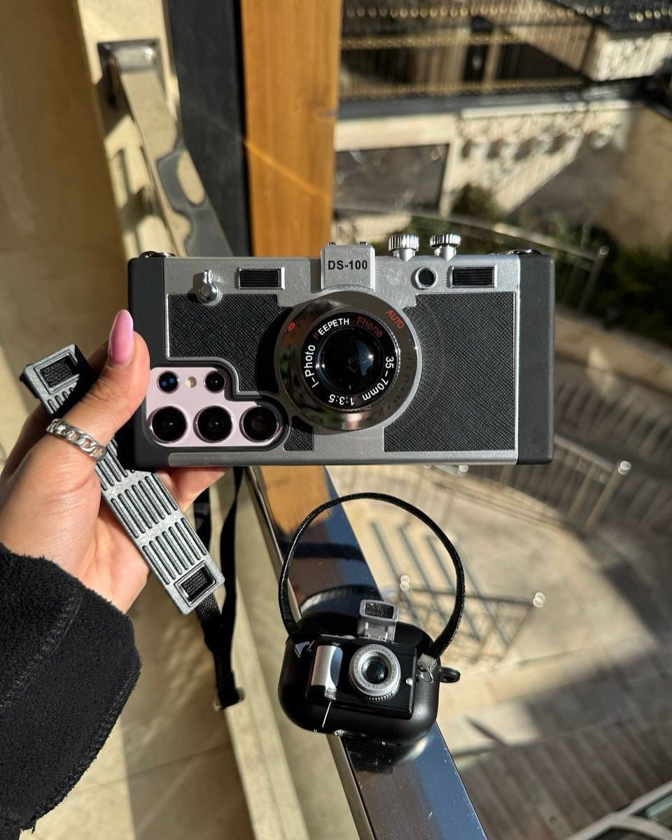 Retro Camera Phone Mobile Case For iPhone