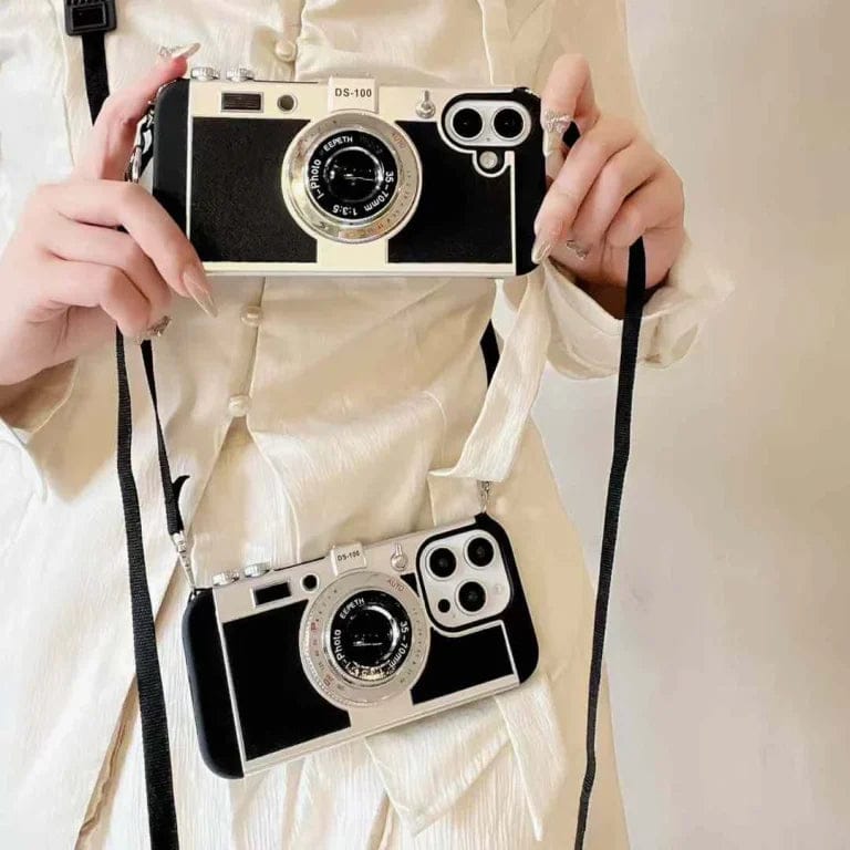 Retro Camera Phone Mobile Case For iPhone