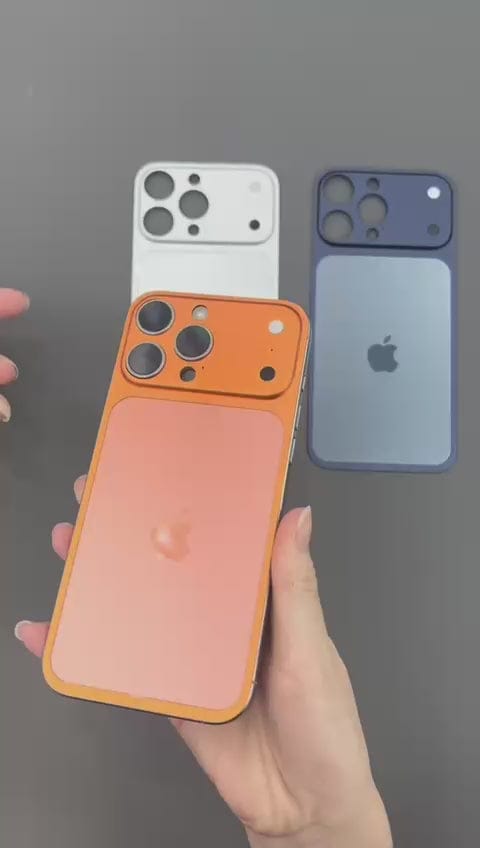 Premium Metal Converter Back Panel for iPhone 13/14/15/16 Series