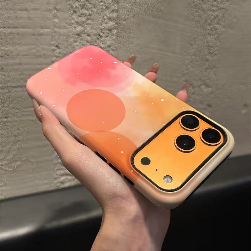 Peachy Dream Crystal Case For iPhone