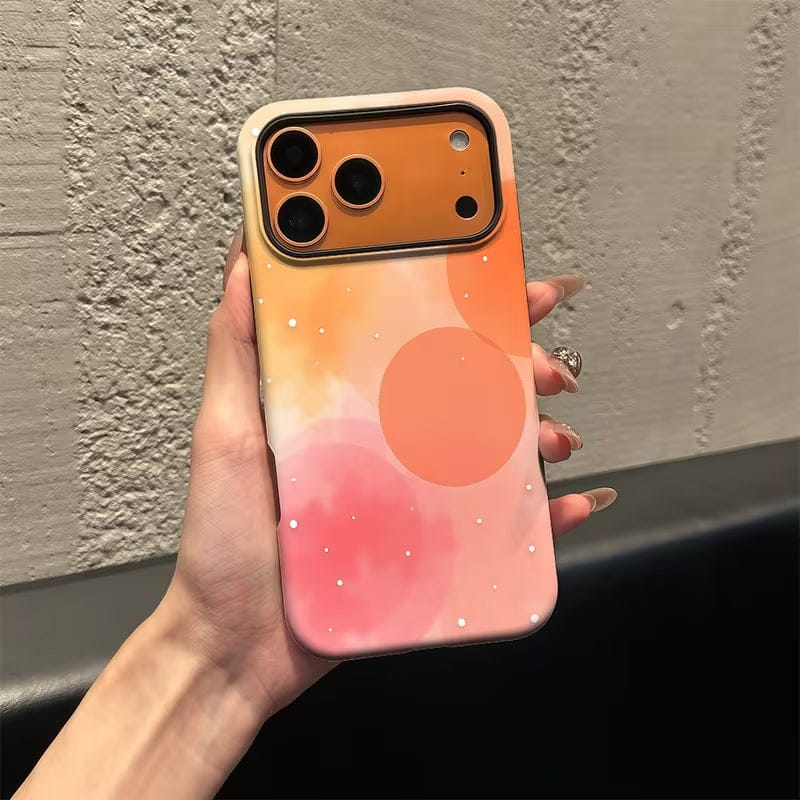 Peachy Dream Crystal Case For iPhone