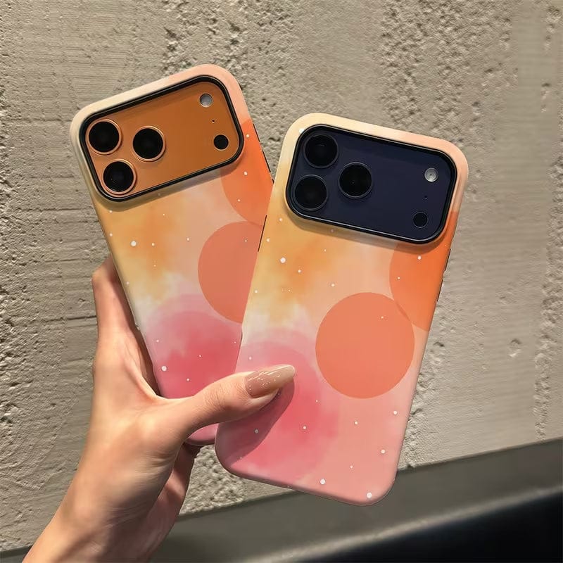 Peachy Dream Crystal Case For iPhone