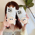 3D Cartoon Woolly Wonder Sheep Case For iPhone