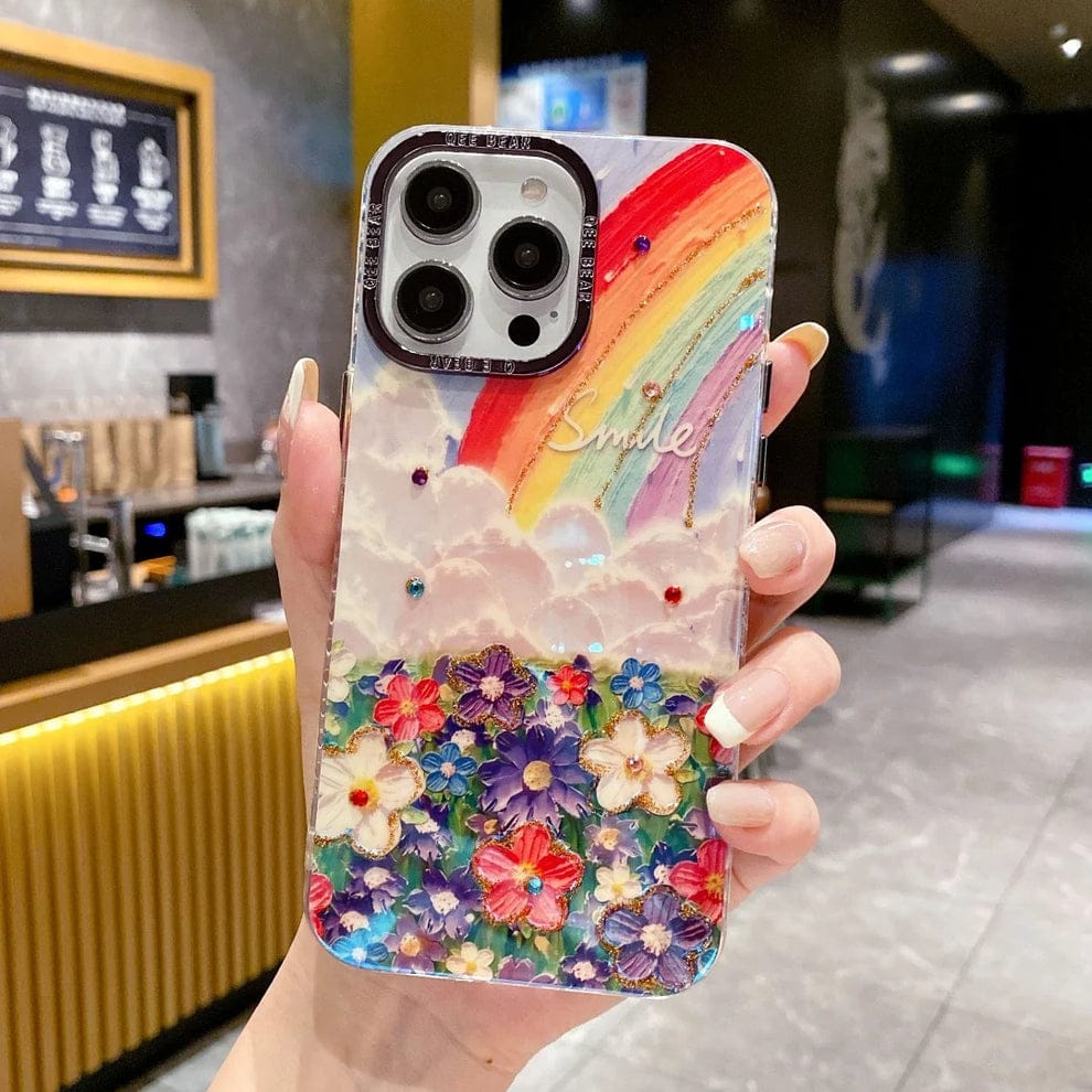 Radiant Infusion Bloom Case For iPhone