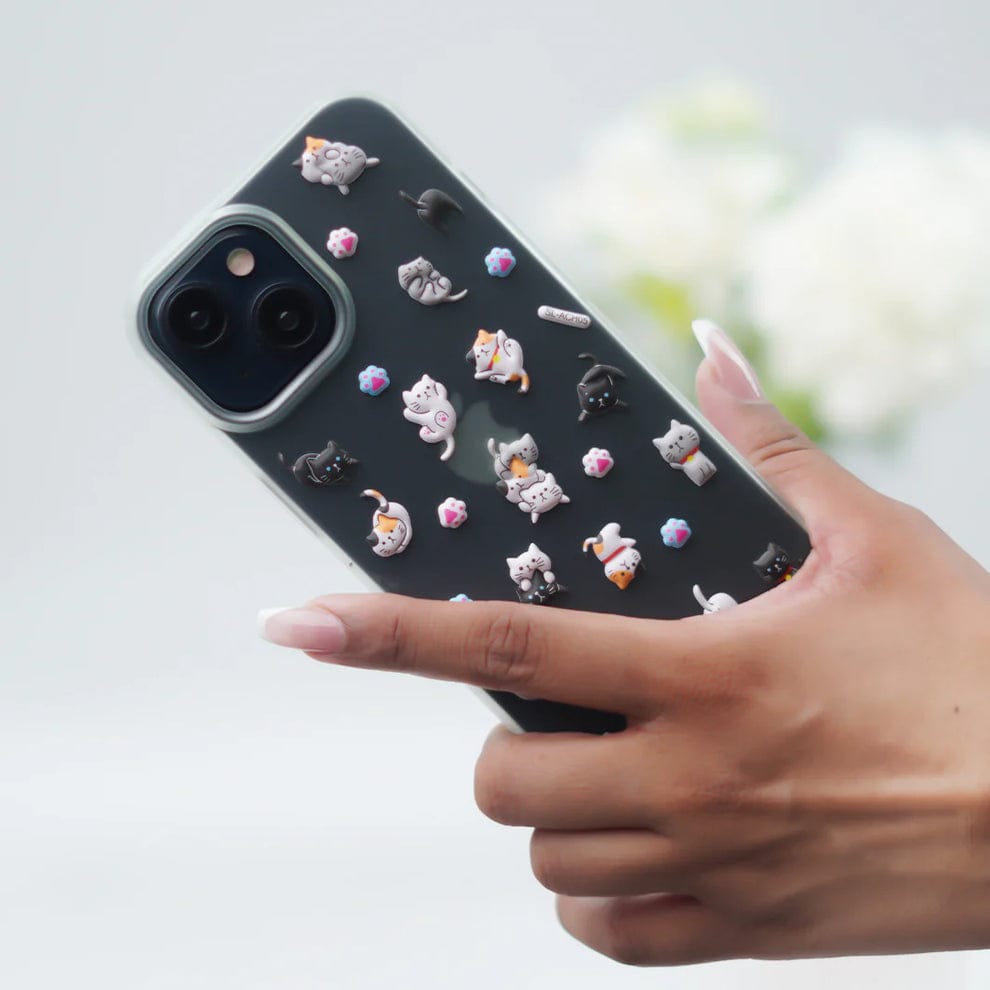 Mischievous Cute Kitty Case For iPhone