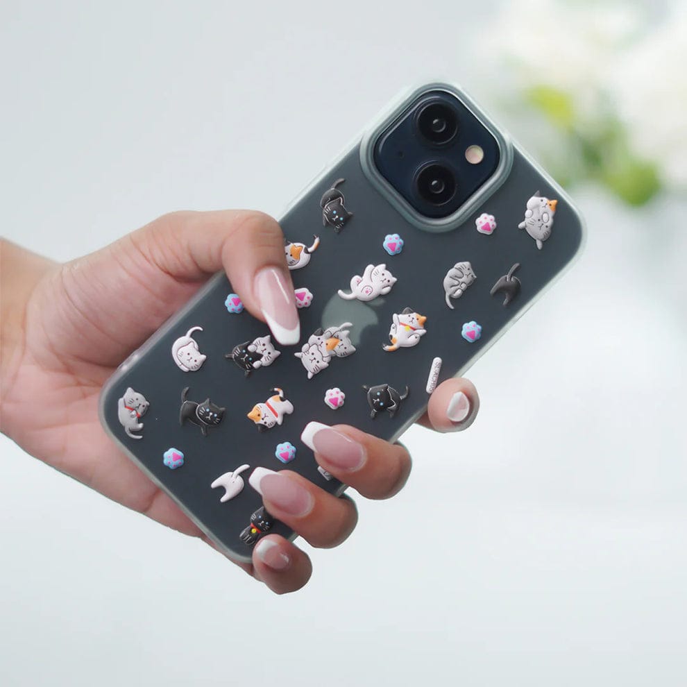 Mischievous Cute Kitty Case For iPhone