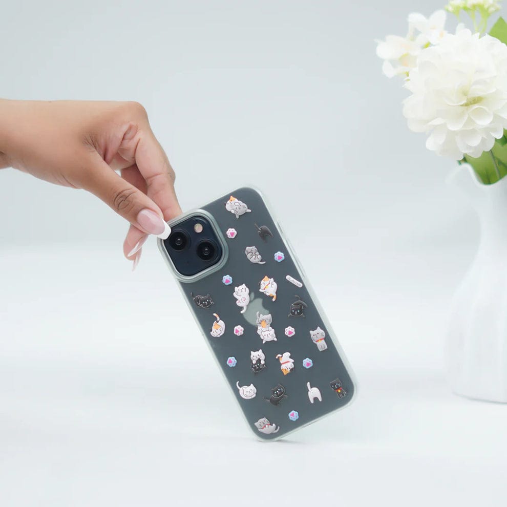 Mischievous Cute Kitty Case For iPhone