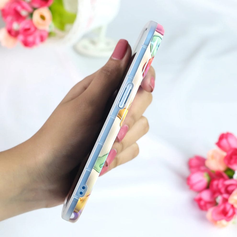 Glossy Rivel Blossom Case For iPhone