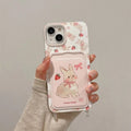Delight Berry Cute Bunny Bliss Case For iPhone