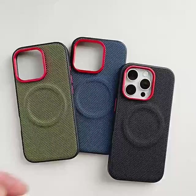 WeaveMag Trio Case Woven Magnetic iPhone Cover