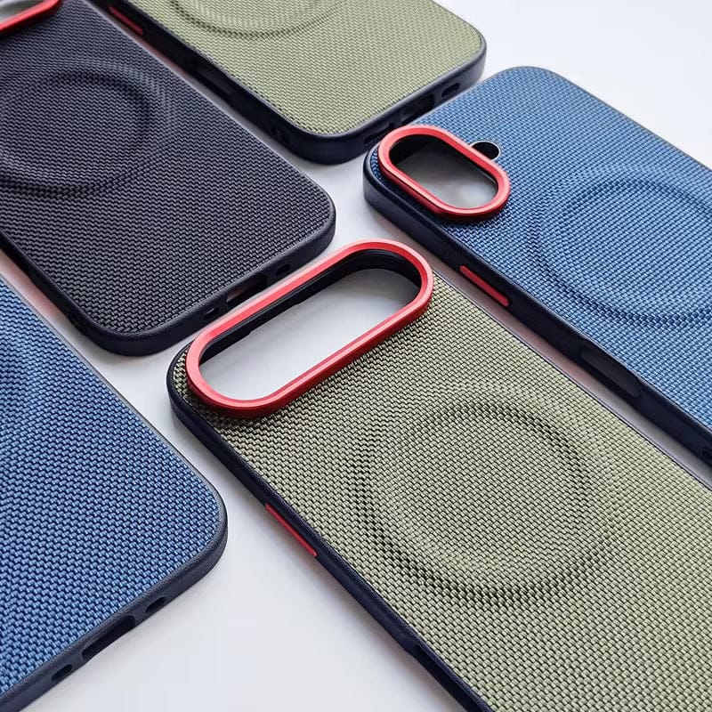WeaveMag Trio Case Woven Magnetic iPhone Cover