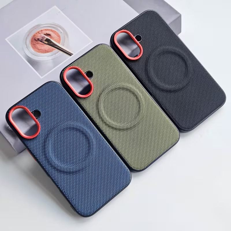 WeaveMag Trio Case Woven Magnetic iPhone Cover