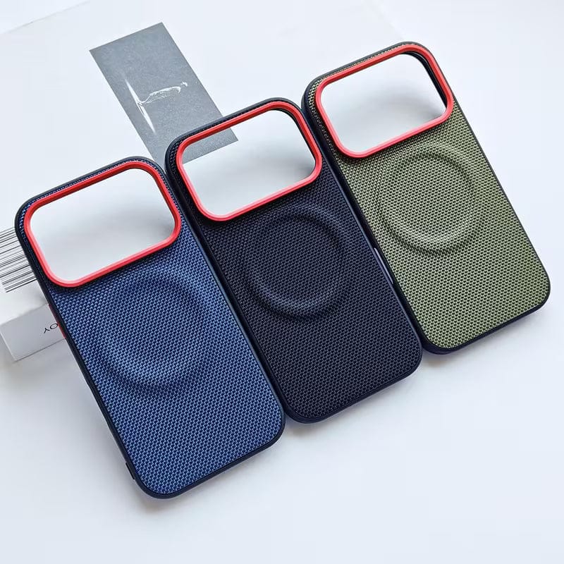 WeaveMag Trio Case Woven Magnetic iPhone Cover