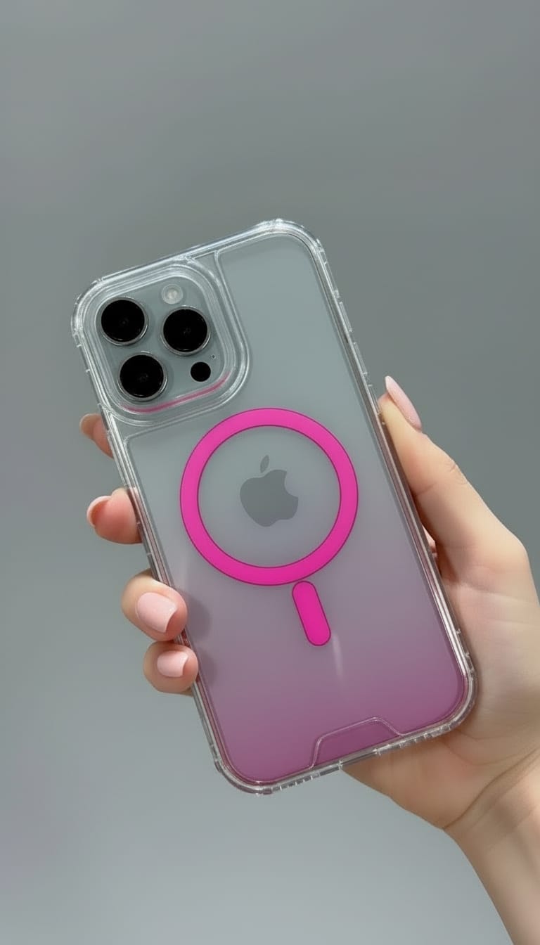 MacaronGlow Gradient MagSafe iPhone Cover