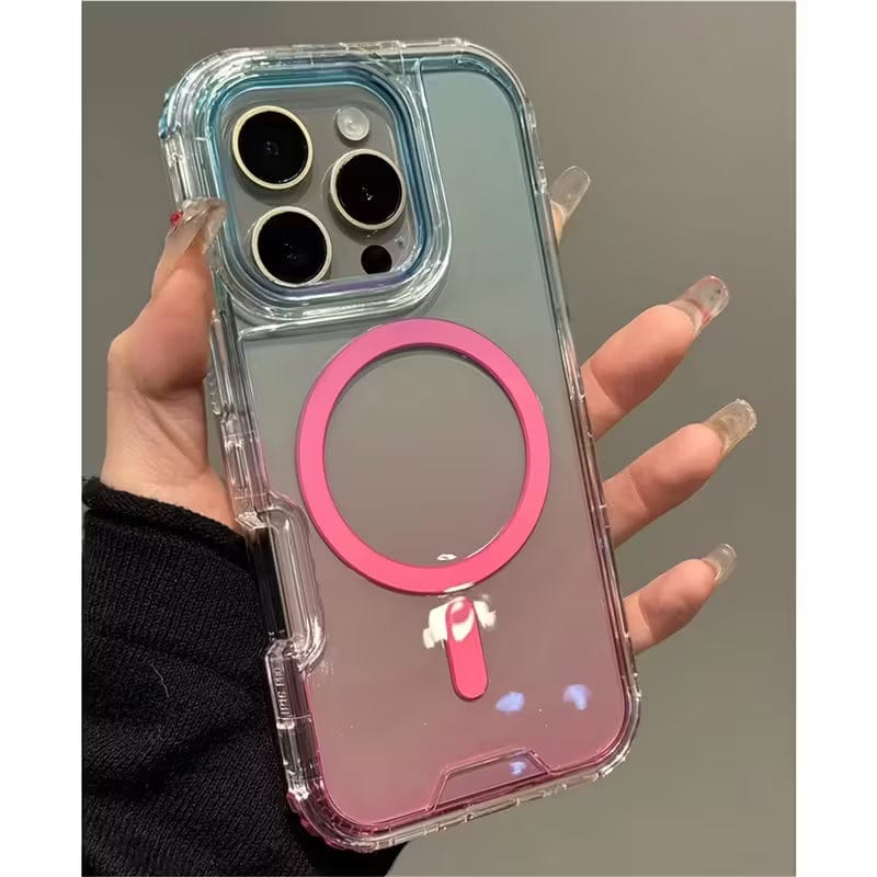 MacaronGlow Gradient MagSafe iPhone Cover